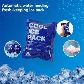 Resim 20'li Paket Yeniden Kullanılabilir Kendi Kendine Şişen Soğutucu Çantaları - Sızdırmaz Yüksek Kaliteli İzole Soğutucu Paketler Teslimat, Piknik ve Açık Hava Aktiviteleri için - Dayanıklı Taşınabilir Soğutma Paketleri Otomatik Su Beslemesi, Taze Tutma Buz Paketi, Piknik Gereksinimleri, Kompakt Tasarım, Sızdırmaz Tasarım, Yeniden Kullanılabilir Çantalar, Teslimat Sürücüleri, Yeniden Kullanılabilir Ambalaj, Ofis Kullanımı 