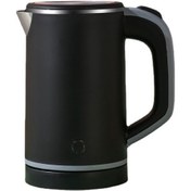 Resim 800ml Elektrikli Su Isıtıcısı Paslanmaz Çelik 600w Taşınabilir Seyahat Su Kazanı Aile Gezisi Için 500 Adetten Az Siyah 