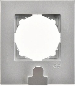 Resim Eqona Pratik Notluk Çerçeve, Gümüş 