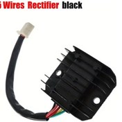 Resim Hightower 4/5 Kablolu Kaliteli Alüminyum 12v 150-250cc Motor Gy6 50 150cc Siyah Redresör 