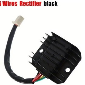 Resim Hightower 4/5 Kablolu Kaliteli Alüminyum 12v 150-250cc Motor Gy6 50 150cc Siyah Redresör 