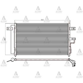 Resim Radyatör Klima Accent 03-06 1.3 / 1.6 97606-25500 
