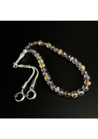 Resim Ametrin Ametist-sitrin 8mm 33lük Doğal Taş Tesbih 