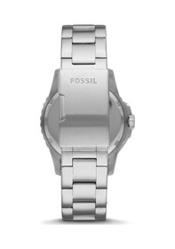 Resim Fossil Ffs5657 Quartz Çelik Gri Siyah Kadran 42 Mm Erkek Kol Saati 