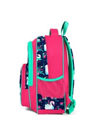 Resim Coral High Orta Boy Okul Sırt Çantası Kuğu Desenli 23402 