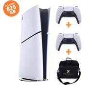 Resim Sony PlayStation 5 Slim Dijital (CFI-2116 Avrupa) 825GB + Çift Kol + ConsoleX Taşıma Çantası 