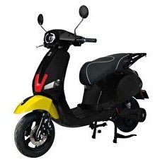 Resim Mobilette Wind 5500 Siyah Elektrikli Scooter - 2024 Model 