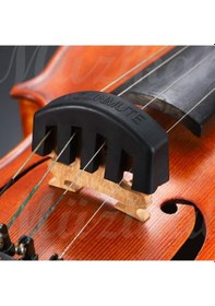 Resim Chroma Keman Yastığı 4/4 + Kauçuk Keman Susturucusu + Reçine 