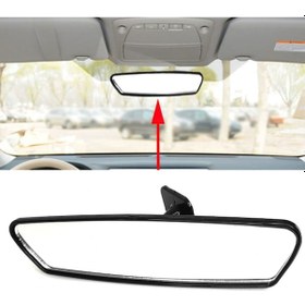 Resim Universal Araç İçi Ayarlanabilir Yapıştırma İç Dikiz Ayna 23cm 