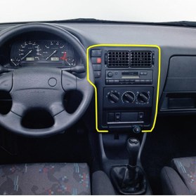 Resim VW Polo Classic 1996-1999 Konsolu Teyp Düğme Çerçevesi 6N1858069A 
