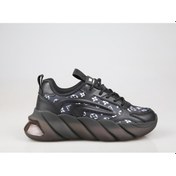 Resim Ewoll 241-1031 Siyah Kadın Sneakers 001 
