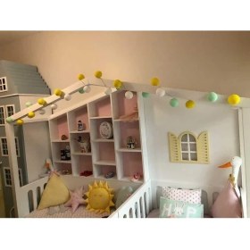 Resim Işıklı Toplar Türkiye Beyaz Yeşil ve Sarı Işıklı Toplar 