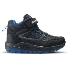 Resim Slazenger Kesha Erkek Çocuk Bot Siyah / Saks Mavi 