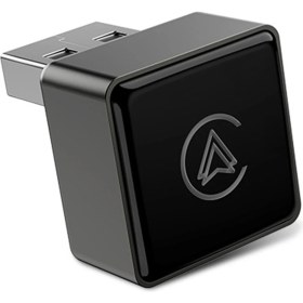 Resim Skyeyyt Kablosuz Carplay Adaptörü Android Otomatik Kablosuz Akıllı Dongle 2in1 Akıllı Taşınabilir Araba Bağlantı Kutusu Siyah (Yurt Dışından) 