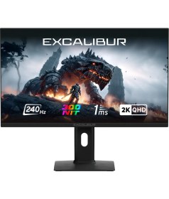 Resim Casper Excalibur M.E27QIF-D 27" 2K QHD 240HZ 1MS IPS Pivot Flat HDR10 300NIT Oyuncu Monitörü 