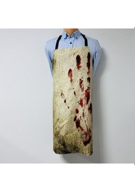 Resim Paredora Korku Evi Mutfak Önlüğü 