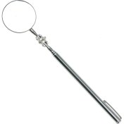 Resim Xiyu Shop Gümüş Tarzı 30MM Teleskopik Muayene Aynası, 360 Dönen Araba Teleskopik Muayene Merceği Uzatma Algılama Yuvarlak Mercek El Aleti (Yurt Dışından) 
