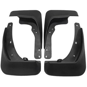 Resim Hyundai İ30 / İ30cw Vagon 2007-2012 İçin 4 Adet / Takım Araba Oto Yumuşak Plastik Sıçrama Flapları Çamurluk Koruma 