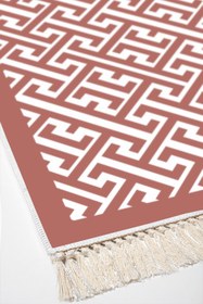 Resim Alanur Home Eko Trend Djt Yıkanabilir Kaymaz Taban 3 Lü Yatak Odası Takımı 769 Modern Pudra 