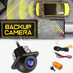 Resim Araba Arka Görüş Kamerası Geniş Görüş Açısı, Araç Multimedya MP5 için 4.3 inç 12.7 cm Ekran, Güvenli Park Yönetimi ve Geri Çekme, Plaka, Pikap, Karavan, Kampçı, Kamyona Uygun 