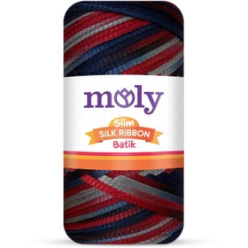 Resim Moly Slim Silk Ribbon Batik - 4013 