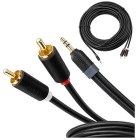 Resim Swr2110/93 25 Metre 3.5mm Stereo 2 Rca Aux Ses Kablosu Hi-fi 