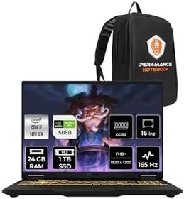 Resim ASUS TUF F16 i5 13450HX 24GB 1TB SSD RTX5050/8GB 115W 165Hz 16'' WUXGA FDOS Gaming Laptop FX608JH 