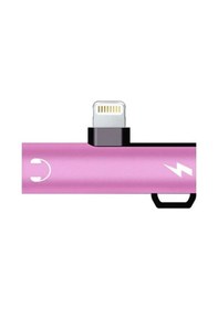 Resim Ally Lightning to 3.5 MM Dönüştürücü Adaptör Pembe 