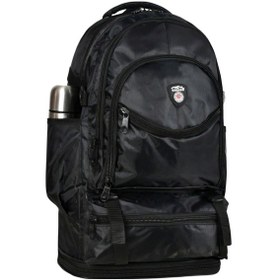 Resim Cakard 60 Lt. Dağcı Sırt Çantası Körüklü Siyah 904-ck Çok Renkli 