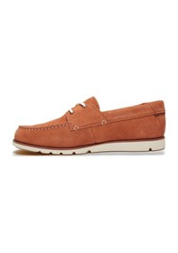 Resim Timberland Erkek Grafton Bay Lace Up Rust Süet Loafer-7059 Pas 