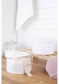 Resim Ocean Home Textile Beyaz Renk İç Çamaşırı Yıkama Filesi 20 x 10 cm 