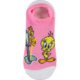 Resim Tweety Kız Çocuk 2'li Babet Çorap 2-12 Yaş Pembe 