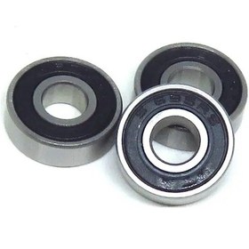 Resim 10pcs S695 2rs 5x13x4 Mm 440c Paslanmaz Çelik Yatak 695 Z Zz Rs 5 13 4 Abec-5 Rc Araç Minyatür Top Yatakları Renk: Gümüş, Boyut: S695-zz 