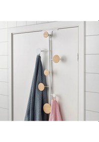 Resim Kapı Askısı, Beyaz-huş Meridyendukkan 99x28 Cm Banyo-ardiye Alanı Düzenleyici Çok Renkli 