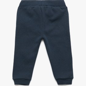 Resim Erkek Bebek Beli Lastikli Şardonlu Basic Jogger Eşofman Altı 