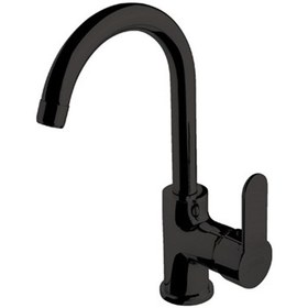 Resim Newarc Domino Dönerli Lavabo Bataryası Siyah 971731B 