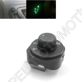 Resim Pelit Otomotiv Fabia (2007-2015) Ayna Ayar Düğmesi 5J1959565 