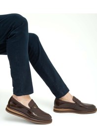 Resim Tamer Tanca Erkek Hakiki Deri Kahverengi Açma Casual Ayakkabı 183 20067 Erk Ayk Sk22/23 Khv Acma/khv Gyk Kahverengi 