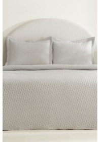 Resim Karaca Home Breeze Soft Çift Kişilik Yatak Örtüsü Gri Gri 