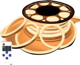 Resim Gün Işığı Neon Şerit Led - Esnek, Tak Çalıştır Kumandalı - Parlaklık Ayarlı (Ölçü Seçeneği) (4 Metre) 