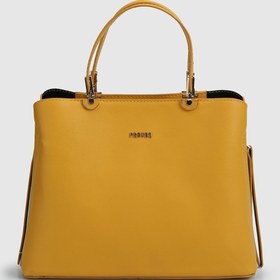 Resim Sarı Kadın El Çantası 