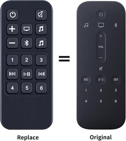 Resim Bose Smart Soundbar 500 900 Speaker System için uygun yeni yedek uzaktan kumanda 