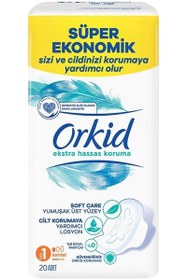 Resim Orkid Extra Hijyenik Ped Hassas Koruma Dörtlü Normal 20'li 