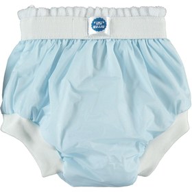 Resim Kujju 1 Beden Düz Alıştırma Külodu 2li (10-14 kg) - Mavi - Mavi-Beyaz / 2-3 Yaş 