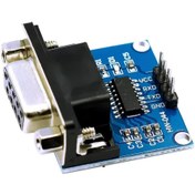 Resim TLS Robotik MAX3232 RS232-TTL Dönüştürücü Modülü 