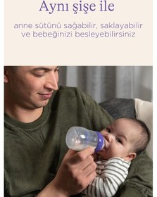 Resim Lansinoh Anne Sütü Saklama Şişeleri 4'lü 