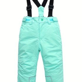 Resim Kızlar için Kış Kayak Pantolonu - Dış Mekan, Rüzgar Geçirmez ve Yalıtımlı Kar Tahtası Tasarımı ile, Makinede Yıkanabilir - Dış Mekan Sporları için Mükemmel, Dış Mekanlar için Mükemmel 