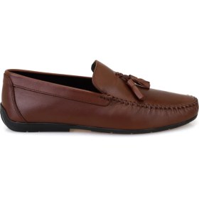 Resim Desa Brendan Taba Erkek Deri Loafer 