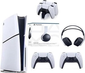 Resim Playstation 5 Slim CD'Lİ Edition +2.Dualsense + Şarj İstasyonu++3D PLUS KULAKLIK 