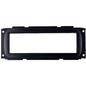 Resim Yaozixa Jeep Grand Cherokee 1999-2004 İçin Siyah Abs Oto Stereo Uyum Aracı, Kolay Kurulumlu Radyo Paneli Montaj Çerçevesi 182x53mm 